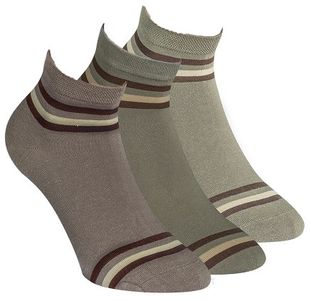 Pánské kotníkové bavlněné ponožky RS